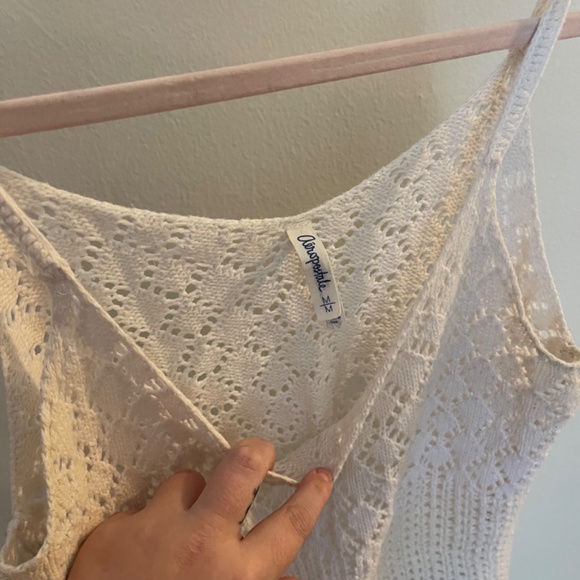 Aeropostale crochet-like tank - Picture 2 of 3